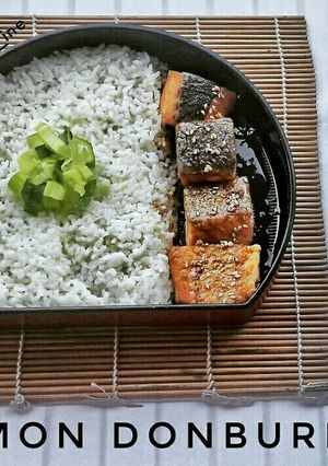 Foto resep Salmon Donburi