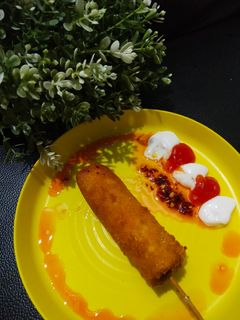 Foto resep Roti sosis goreng