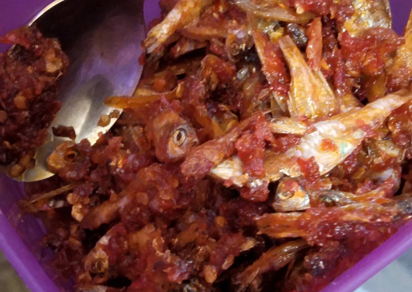 175.Sambal goreng ikan kering