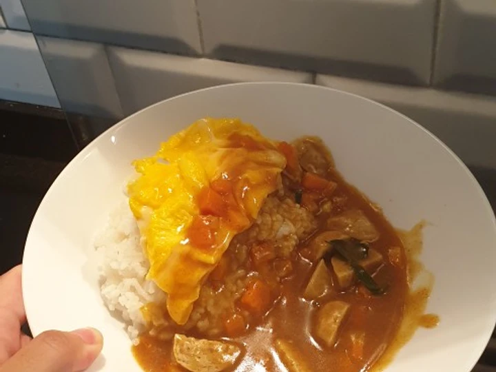 Langkah Gampang Membikin Resep Vegan curry rice yang Bikin Ngiler Anti Ribet, Menggugah Selera