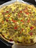 Quiche de carne con verduras