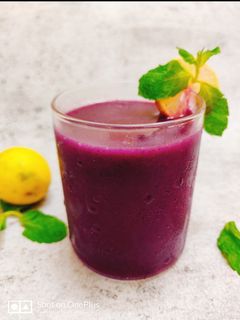 जामुन का जूस (jamun ka juice recipe in Hindi) रेसिपी मुख्य फोटो