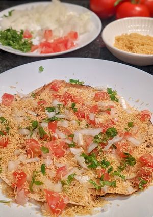 A picture of Masala Papad.