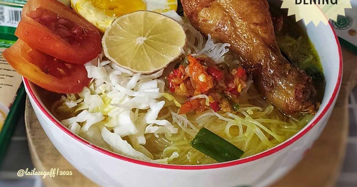 Resep soto ayam simple bumbu instan bubuk rumahan enak dan mudah - Cookpad