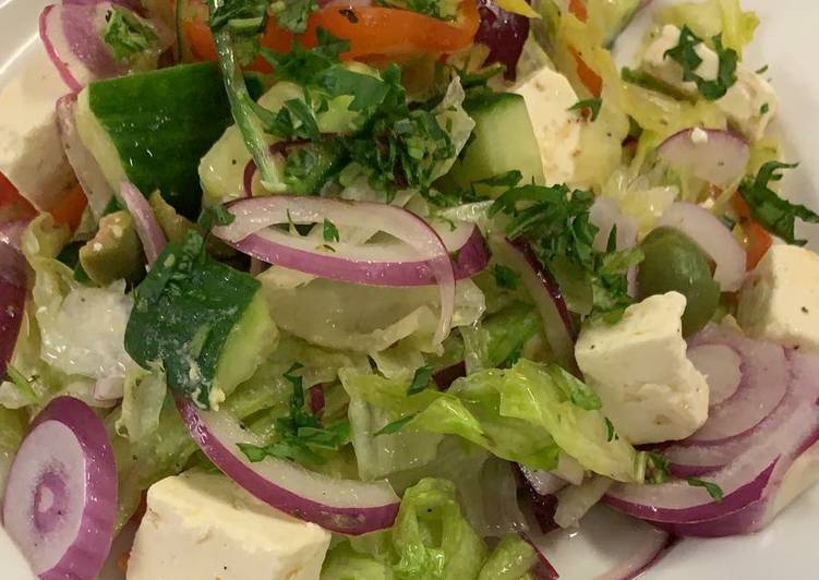 Easiest Way to Cook Appetizing Greek salad