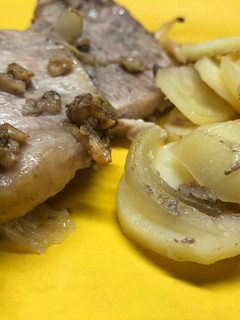 Una foto de Chuletas de cerdo al horno
