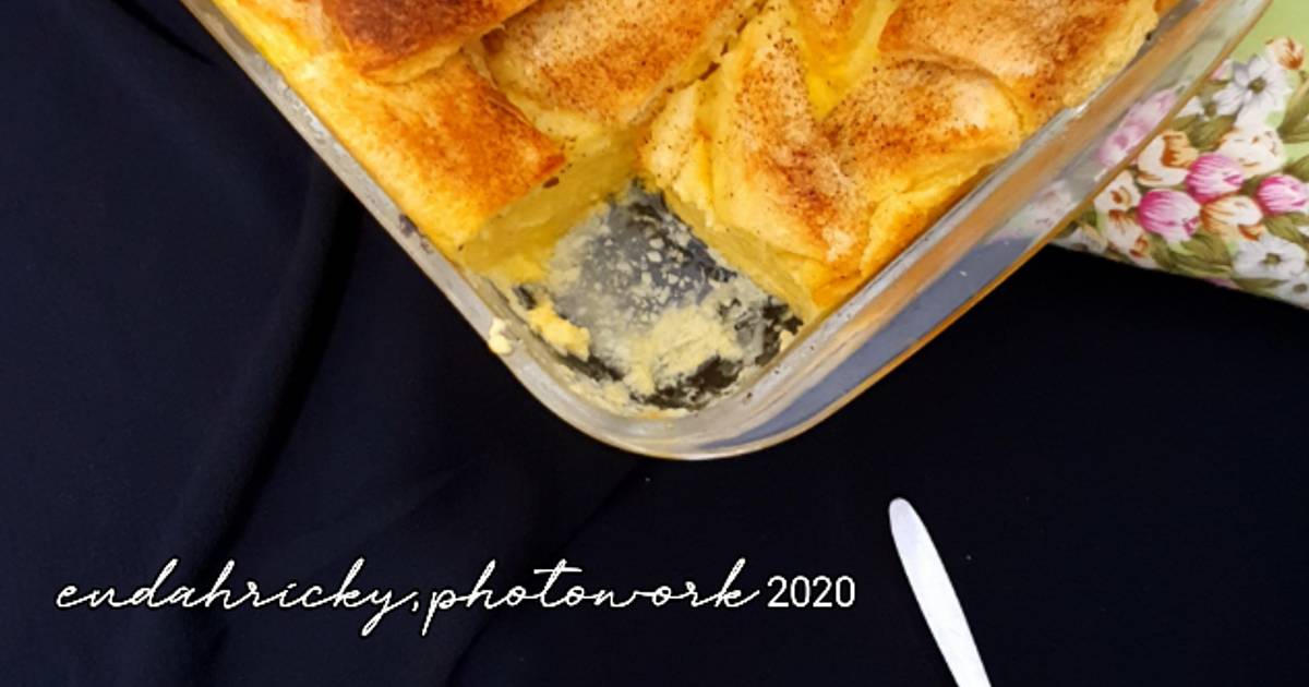 318 resep  puding roti  panggang  enak  dan sederhana Cookpad