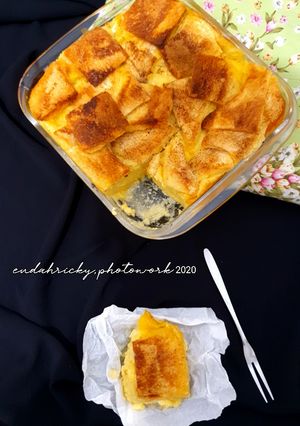 Foto resep Puding Roti Panggang