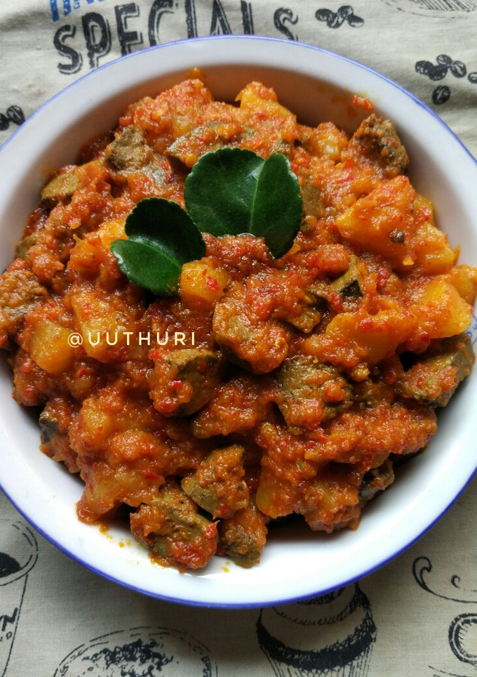 Foto resep Sambal goreng hati sapi&kentang