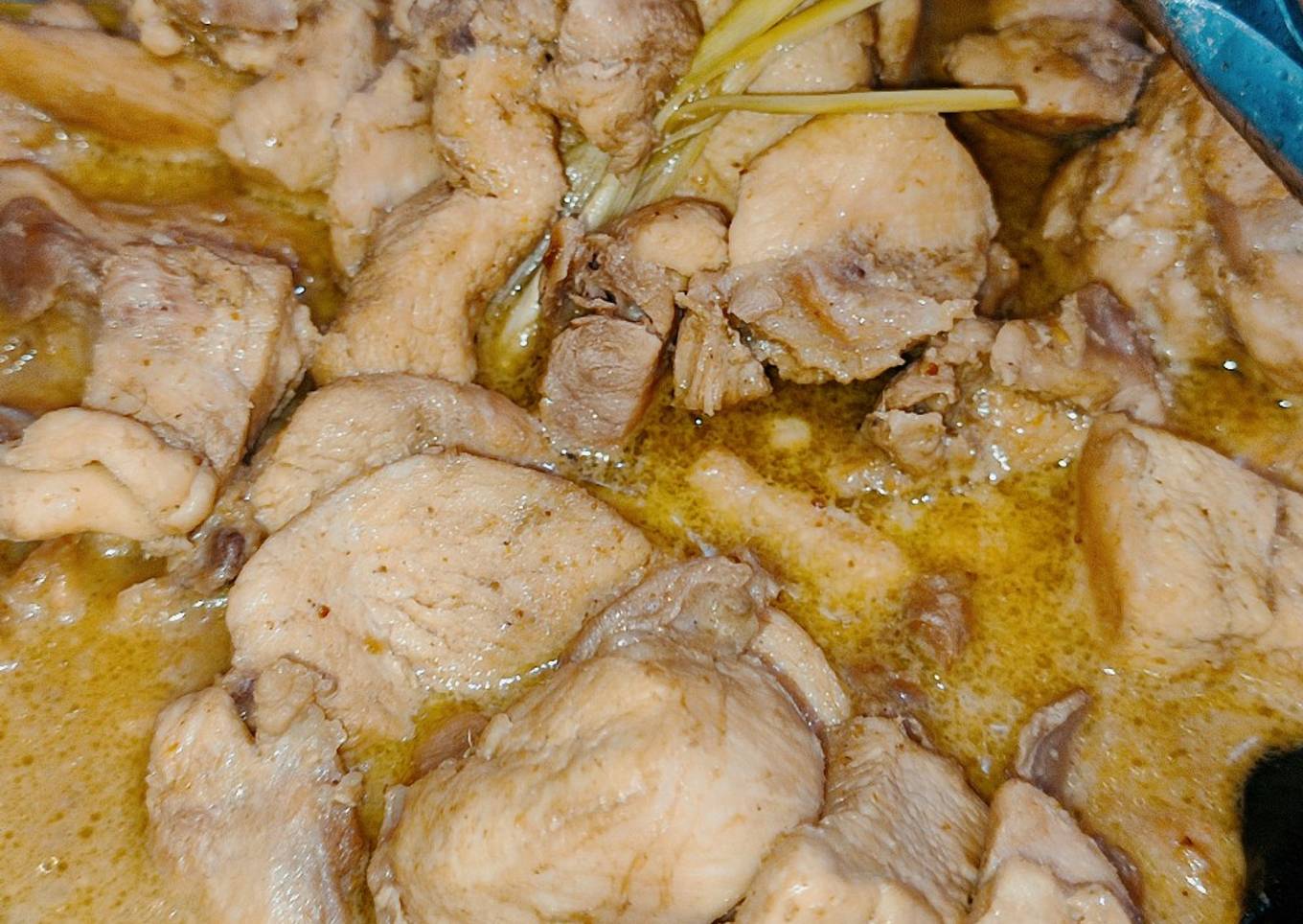 Opor ayam bumbu instan indofood