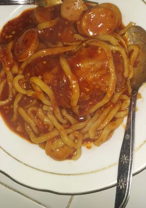Foto resep Udon saus spagetty