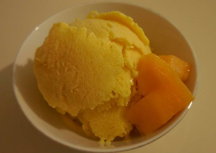 Mango Ice-cream - only 3 ingredients Mango Ice-cream - only 3 ingredients