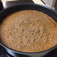 A picture of Garbage Plate Sauce.