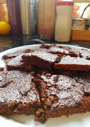 Una foto de Brownies de Nesquik