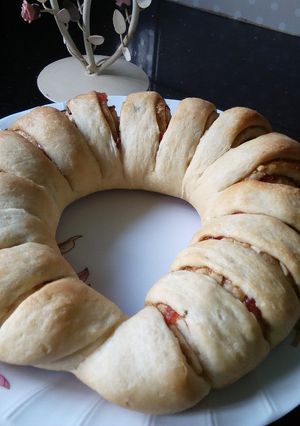A picture of #Swedish Tea Ring#4weekChallenge.
