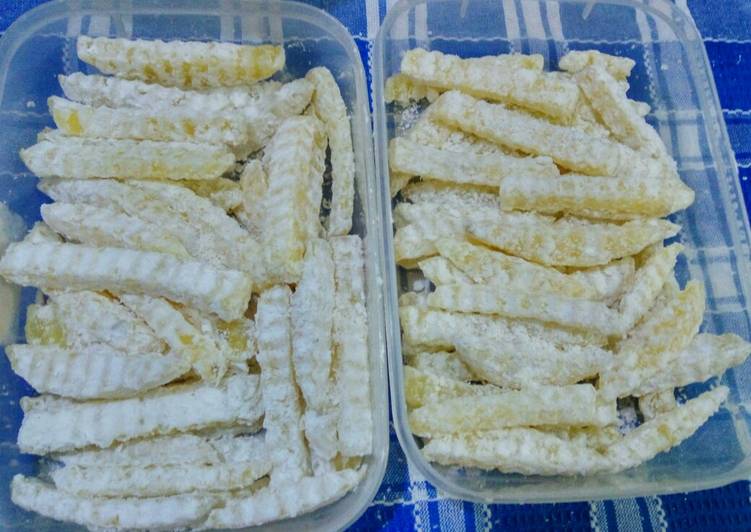 Cara Memasak French Fries (Kentang goreng) yang Gurih