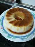 Flan de queso y yogurt