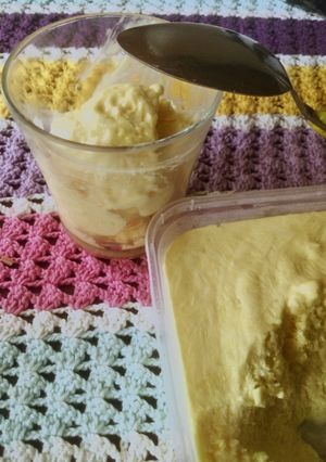 Foto resep Es cream mangga mix kweni #5resepbaruku