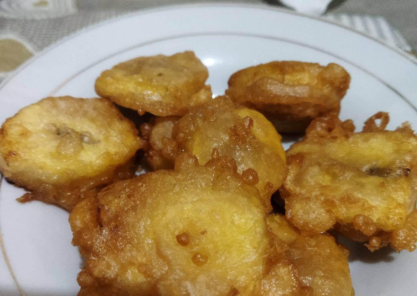 Pisang Goreng Tepung Vanila