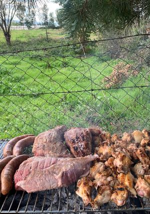 Una foto de Parrillada Campestre en Familia