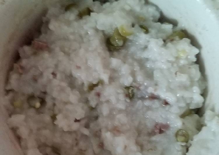 Nasi gurih mpasi 1 tahun slow cooker