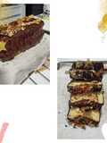 Bolu Lapis Pandan Cokelat