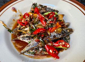 Foto resep Ikan pindang tumis petis madura