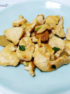 薑味麻油炒雞肉片 的食譜成品照片