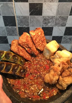 Foto resep Sambel terasi nampol