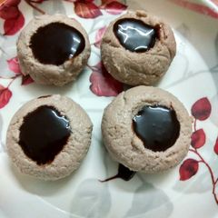 A picture of Chocolate sandesh.