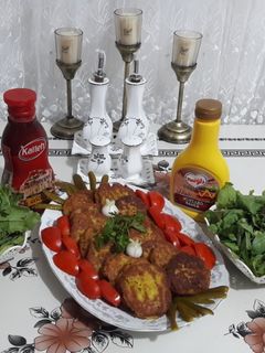 عکسی از دستور کوکوی ماهی و سیب زمینی