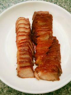 Hình của món Xá Xíu (Không Dùng Lò Nướng).