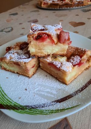 Epres vaníliapudingos piskóta recept fotója