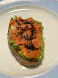 Crostone al salmone