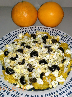 Una foto de Ensalada de bacalao con naranjas