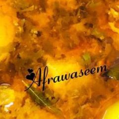Instantly prepared potatoes mutton curry A picture of Instantly prepared potatoes mutton curry.