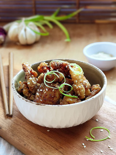 Foto resep Dakganjeong Chicken 닭강정 || Soy Garlic Fried Chicken || Ayam Goreng Asam Manis Korea (Part 2)