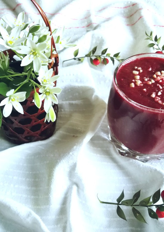 Una foto de Batido "detox" de remolacha