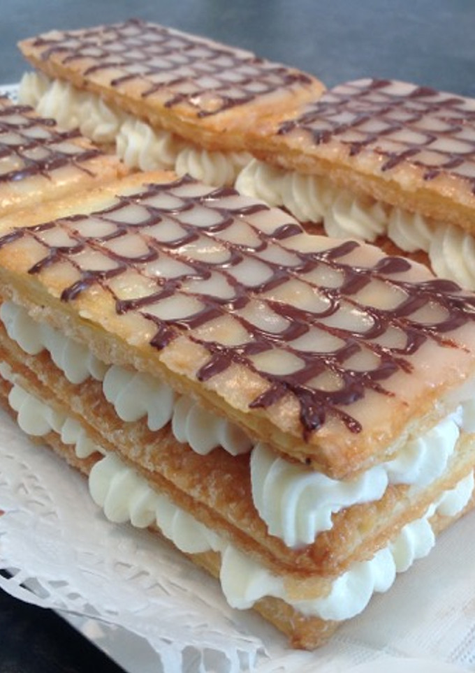 Una foto de Mil hojas de Nata