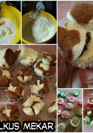 Foto resep Bolkus Mekar Simpel (Tanpa Soda / Praktis)