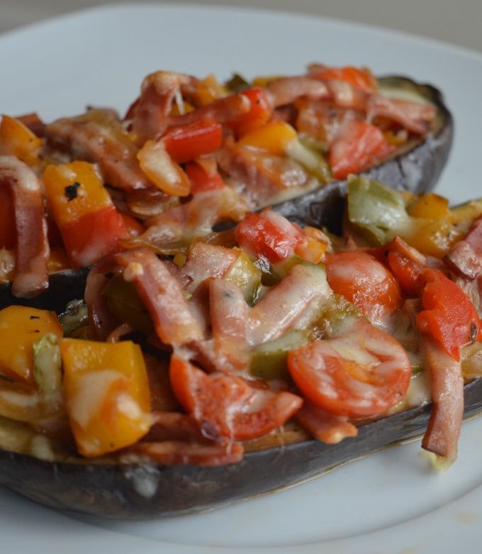 Foto principal de Berenjenas rellenas de bacon