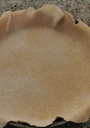 Une photo de 🇫🇷🇬🇧Pâte brisee healthy sans beurre / Healthy pastry BASE002