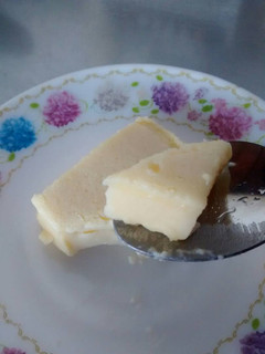 Una foto de Gelatina tres leches