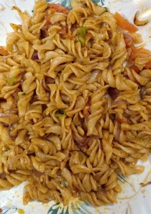 A picture of Veg pasta.