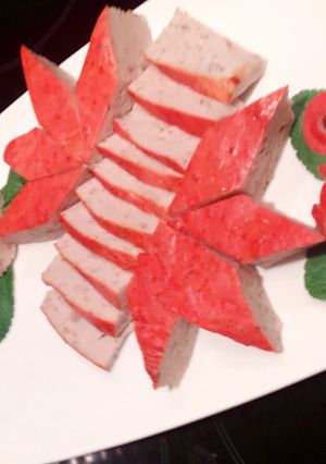 Hình của món Chả Quế.