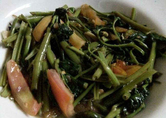 Resep Cah kangkung sedap yang Bisa Manjain Lidah