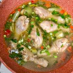 A picture of Asem asem ayam simple dan cepat.