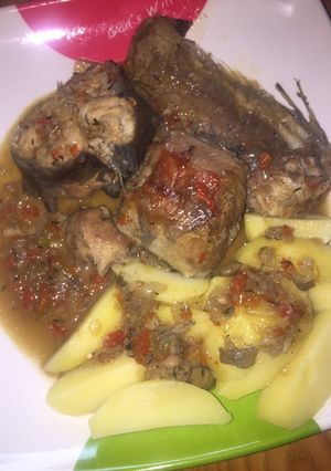 A picture of Fish pepper soup.