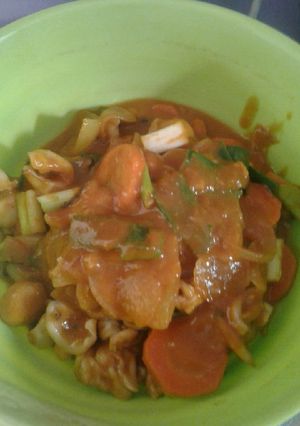 Foto resep Sontong asam pedas manis