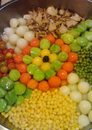 صورة لوصفة Garden Vegetables,خضار سوتيه صحى ١٠٠٪